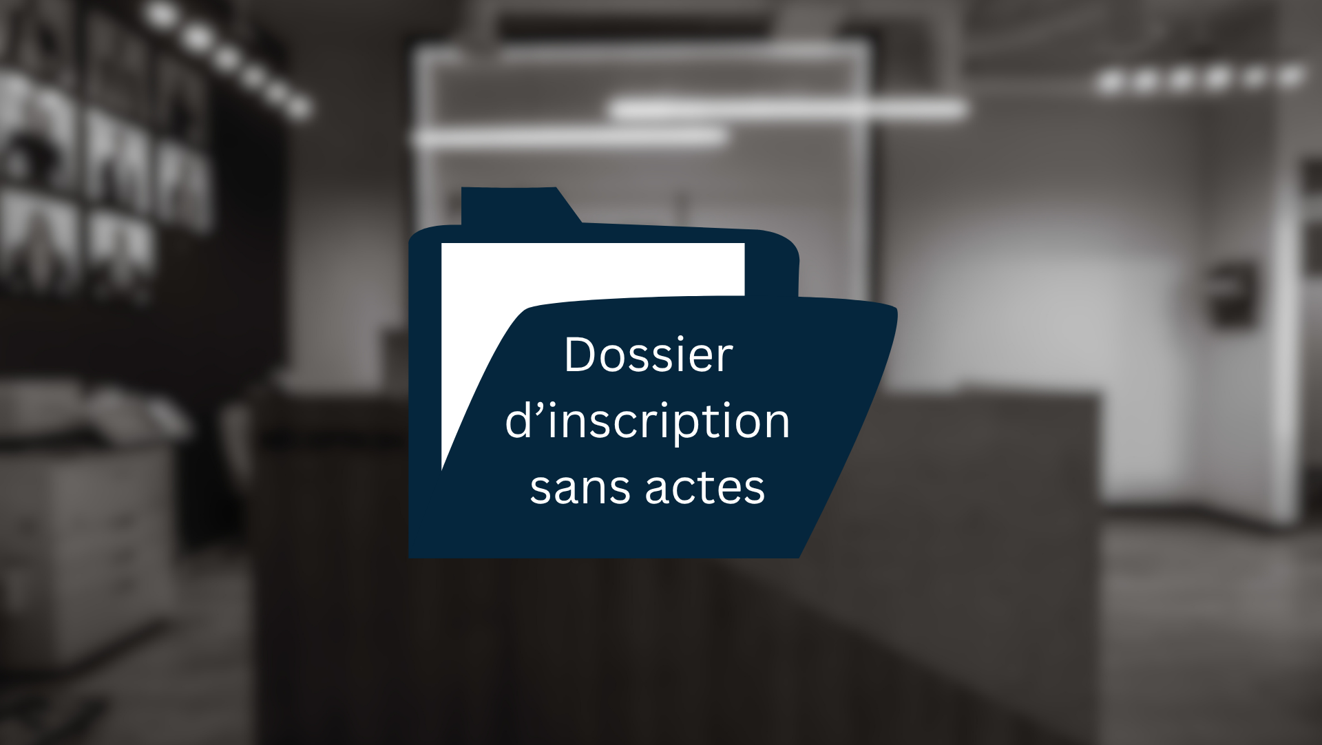 Nouvelle inscription dans EzMax